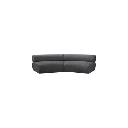 Bale Grey Chenille Fabric Modular Sofa