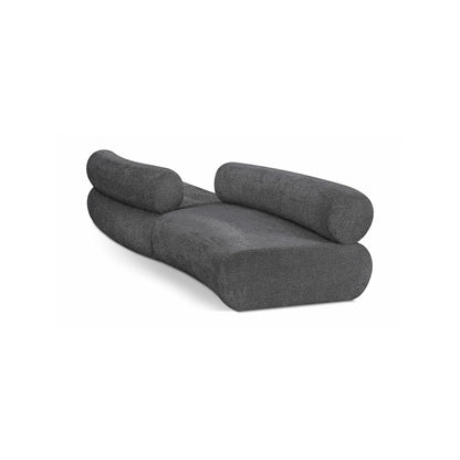 Bale Grey Chenille Fabric Modular Sofa