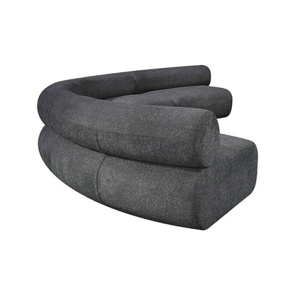Bale Grey Chenille Fabric Modular Sofa
