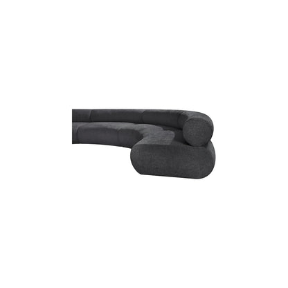Bale Grey Chenille Fabric Modular Sofa