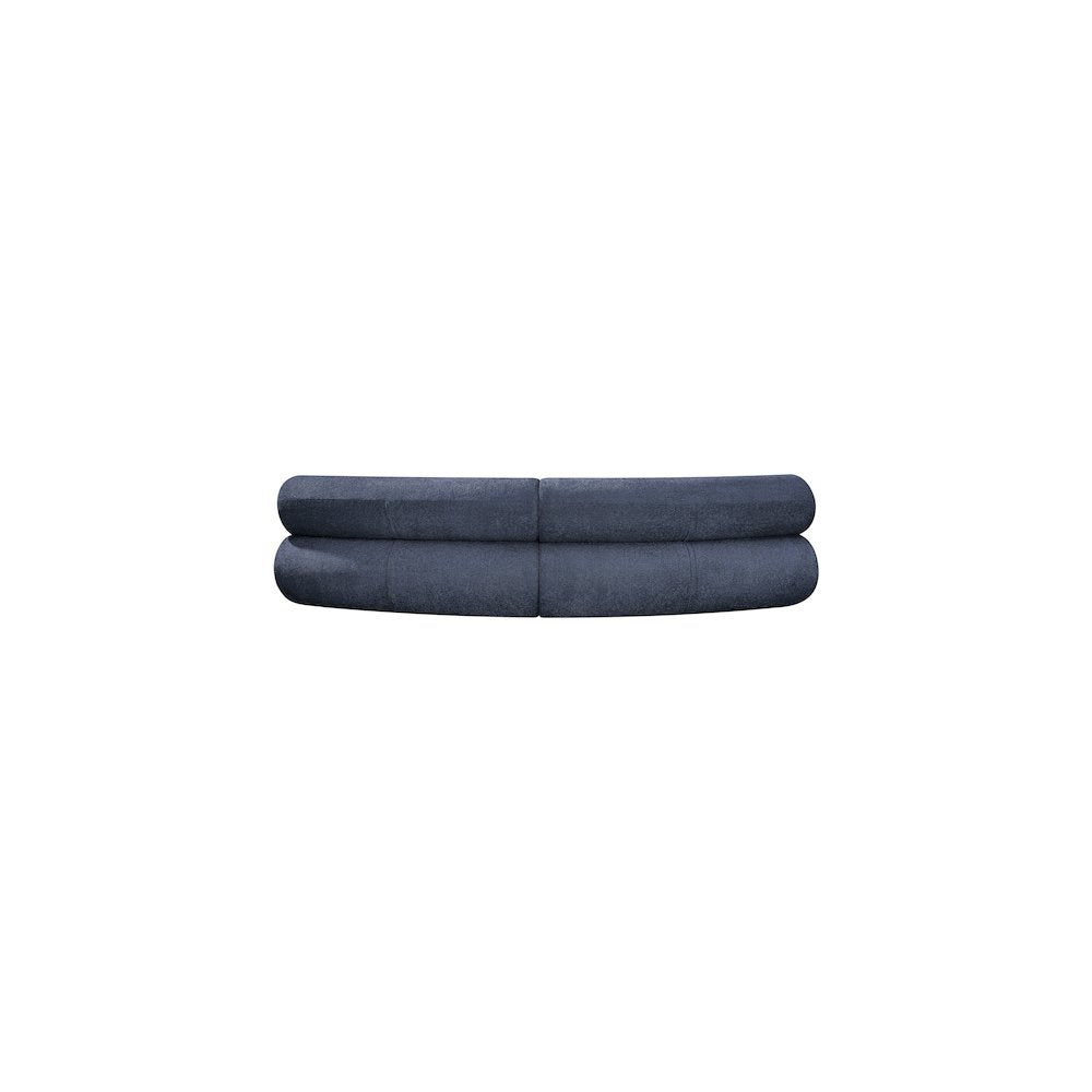 Bale Navy Chenille Fabric Modular Sofa