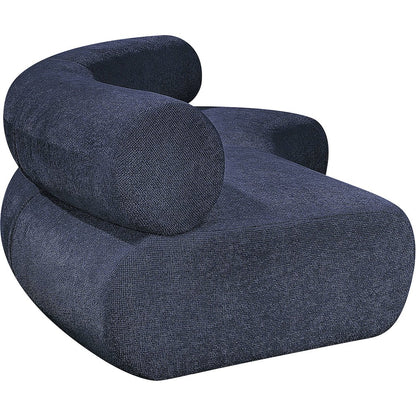 Bale Navy Chenille Fabric Modular Sofa