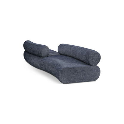 Bale Navy Chenille Fabric Modular Sofa
