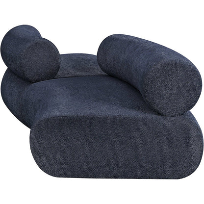 Bale Navy Chenille Fabric Modular Sofa