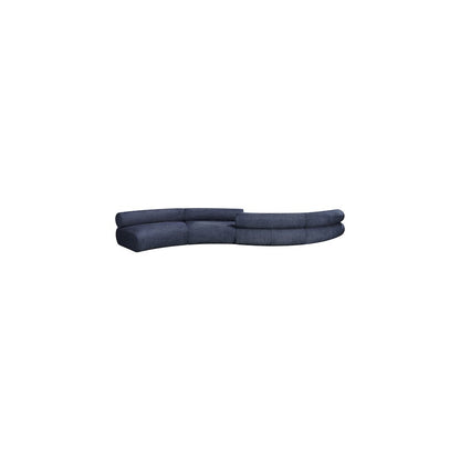 Bale Navy Chenille Fabric Modular Sofa
