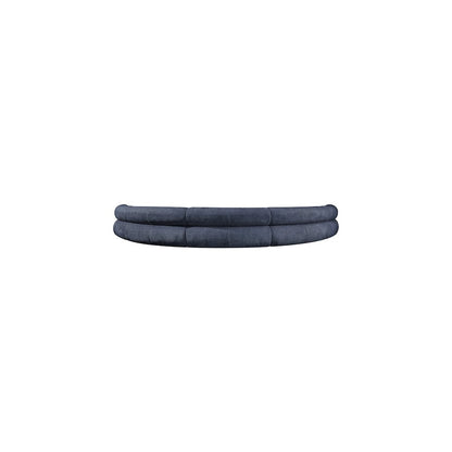 Bale Navy Chenille Fabric Modular Sofa