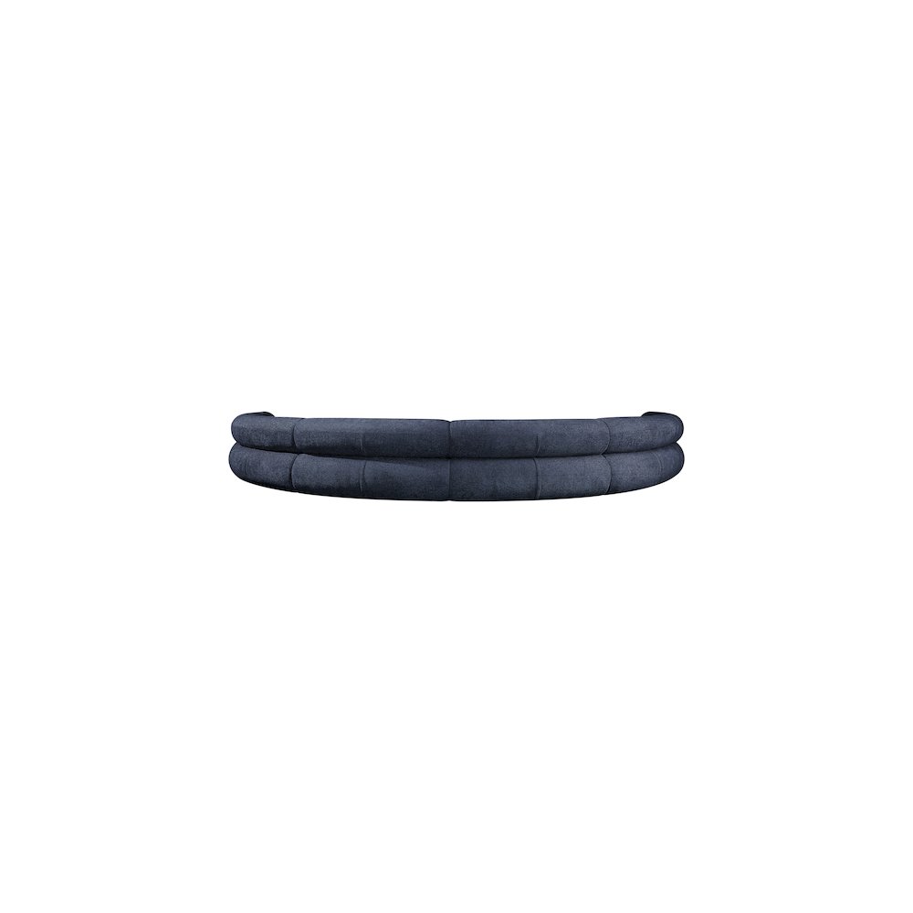 Bale Navy Chenille Fabric Modular Sofa
