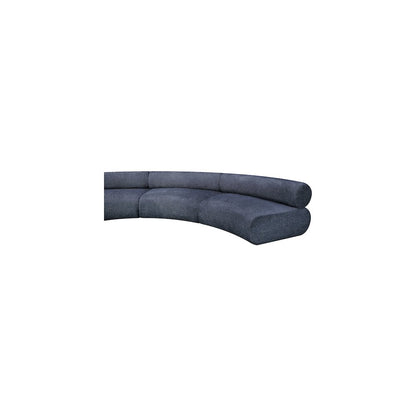 Bale Navy Chenille Fabric Modular Sofa