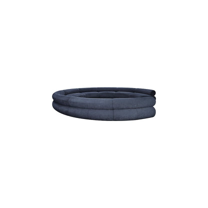 Bale Navy Chenille Fabric Modular Sofa