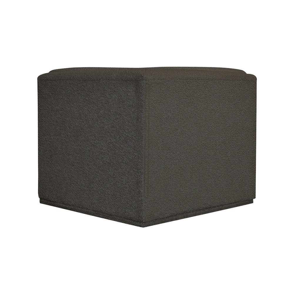 Ollie Brown Boucle Fabric Corner