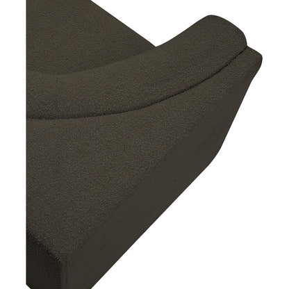 Ollie Brown Boucle Fabric Corner