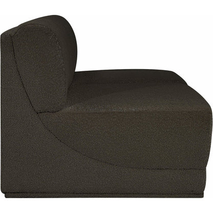 Ollie Brown Boucle Fabric Modular Sofa