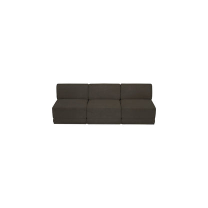 Ollie Brown Boucle Fabric Modular Sofa