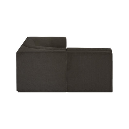 Ollie Brown Boucle Fabric Modular Sectional