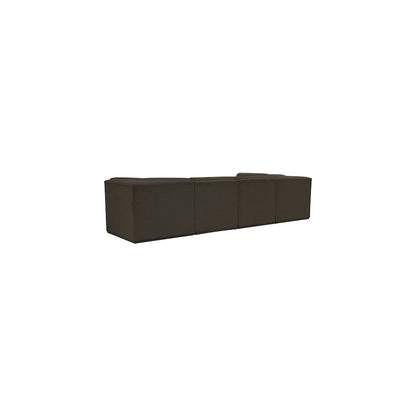 Ollie Brown Boucle Fabric Modular Sectional