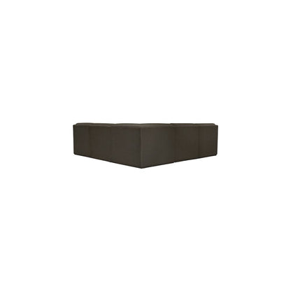 Ollie Brown Boucle Fabric Modular Sectional