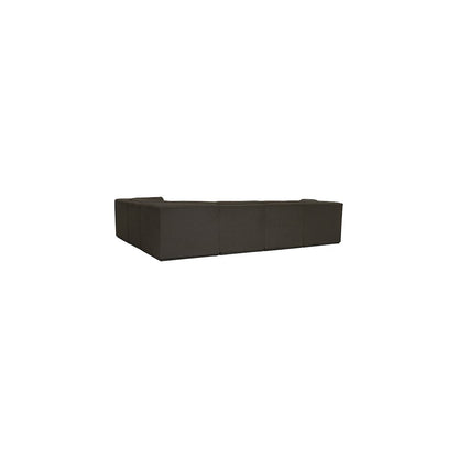Ollie Brown Boucle Fabric Modular Sectional