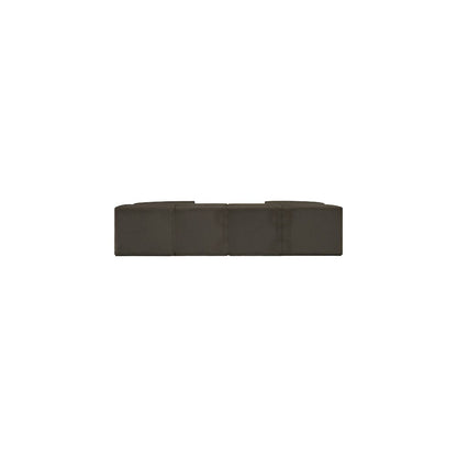 Ollie Brown Boucle Fabric Modular Sectional