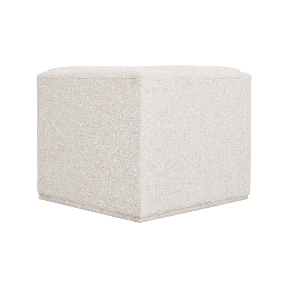 Ollie Cream Boucle Fabric Corner