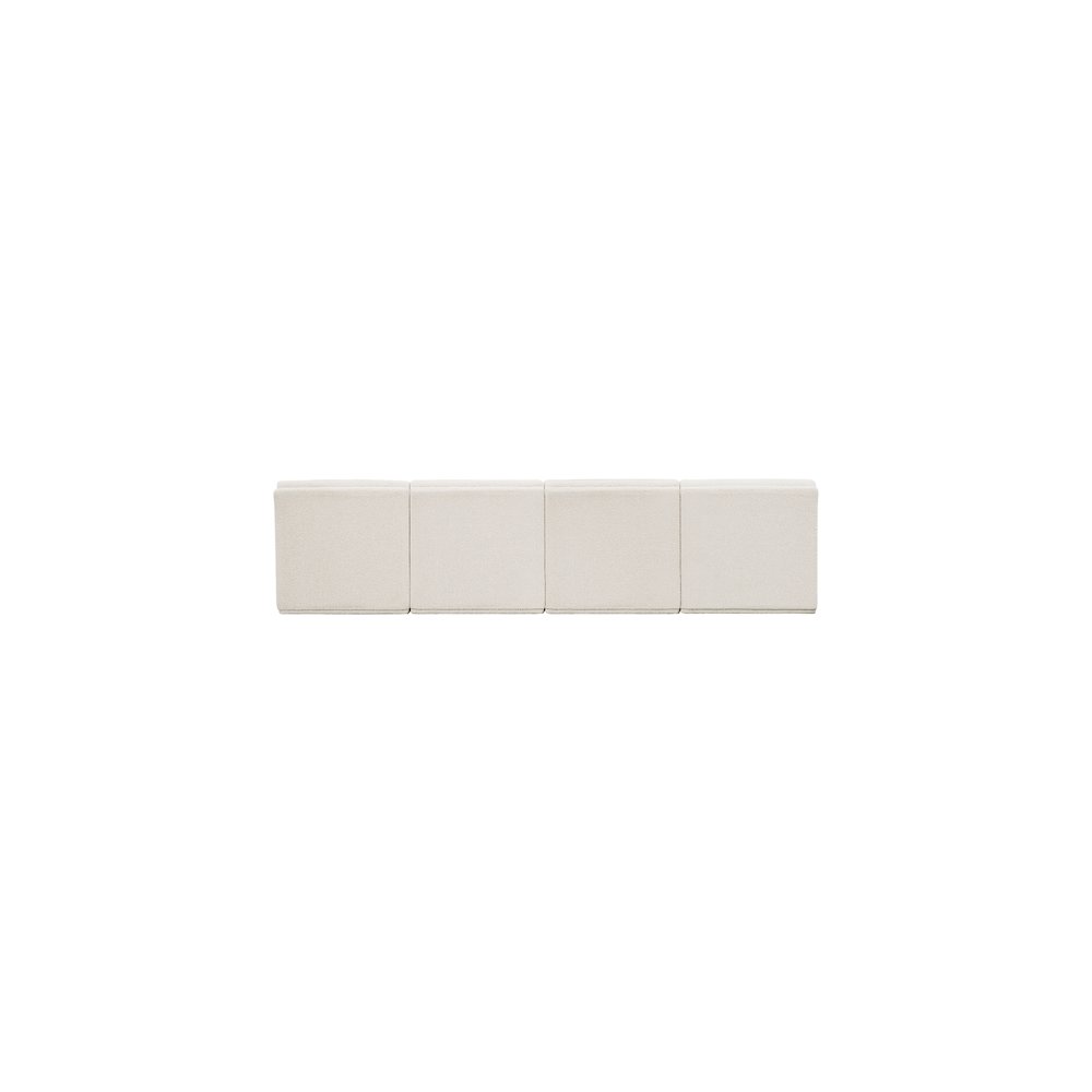 Ollie Cream Boucle Fabric Modular Sofa