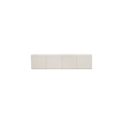 Ollie Cream Boucle Fabric Modular Sofa