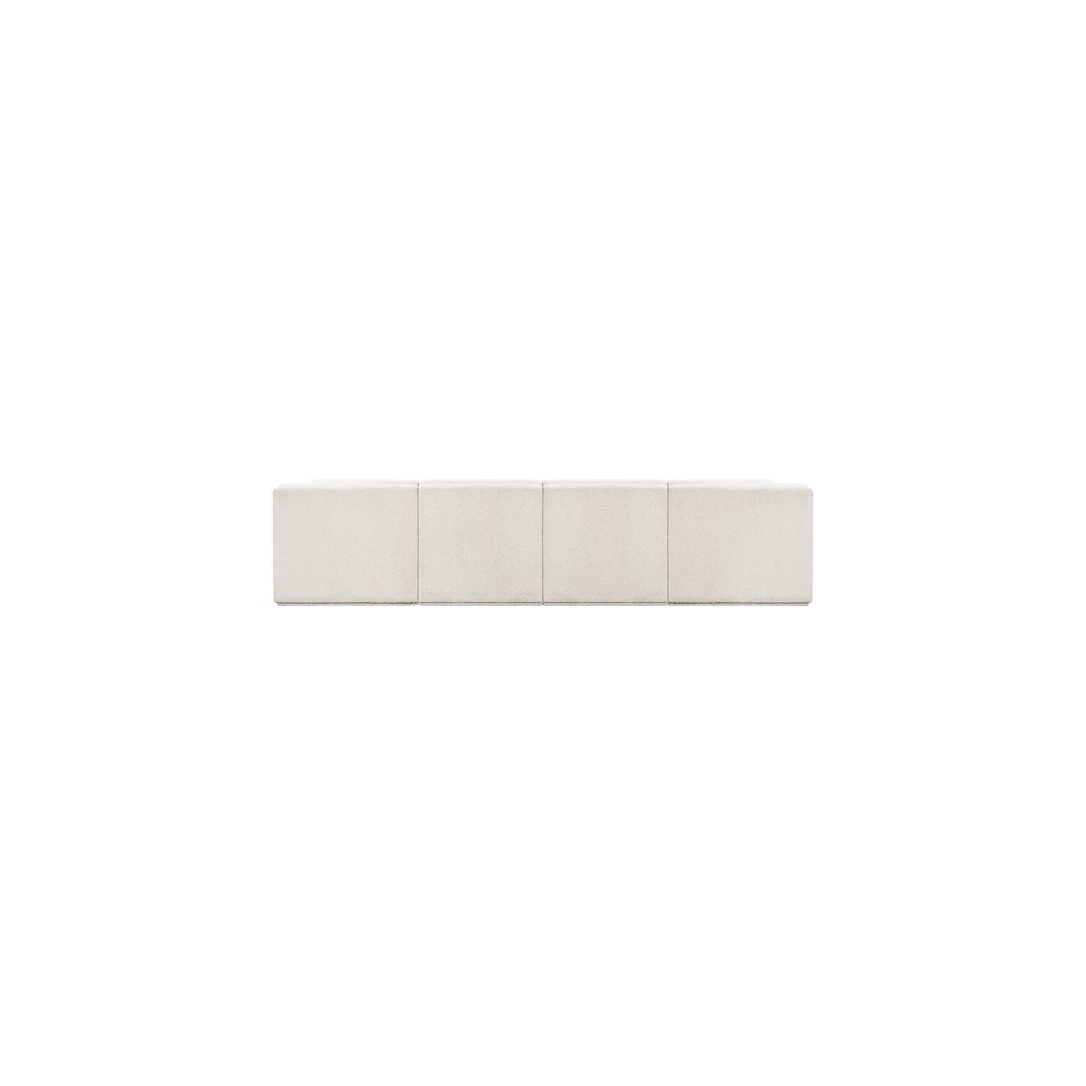 Ollie Cream Boucle Fabric Modular Sofa