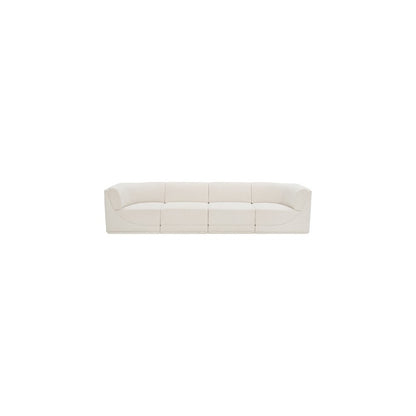 Ollie Cream Boucle Fabric Modular Sofa