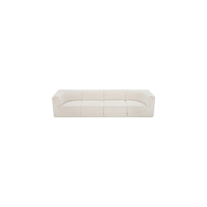 Ollie Cream Boucle Fabric Modular Sofa