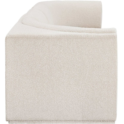 Ollie Cream Boucle Fabric Modular Sofa