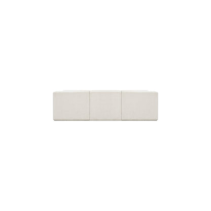 Ollie Cream Boucle Fabric Modular Sectional