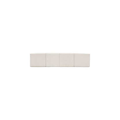 Ollie Cream Boucle Fabric Modular Sectional