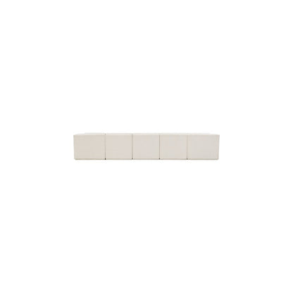 Ollie Cream Boucle Fabric Modular Sectional