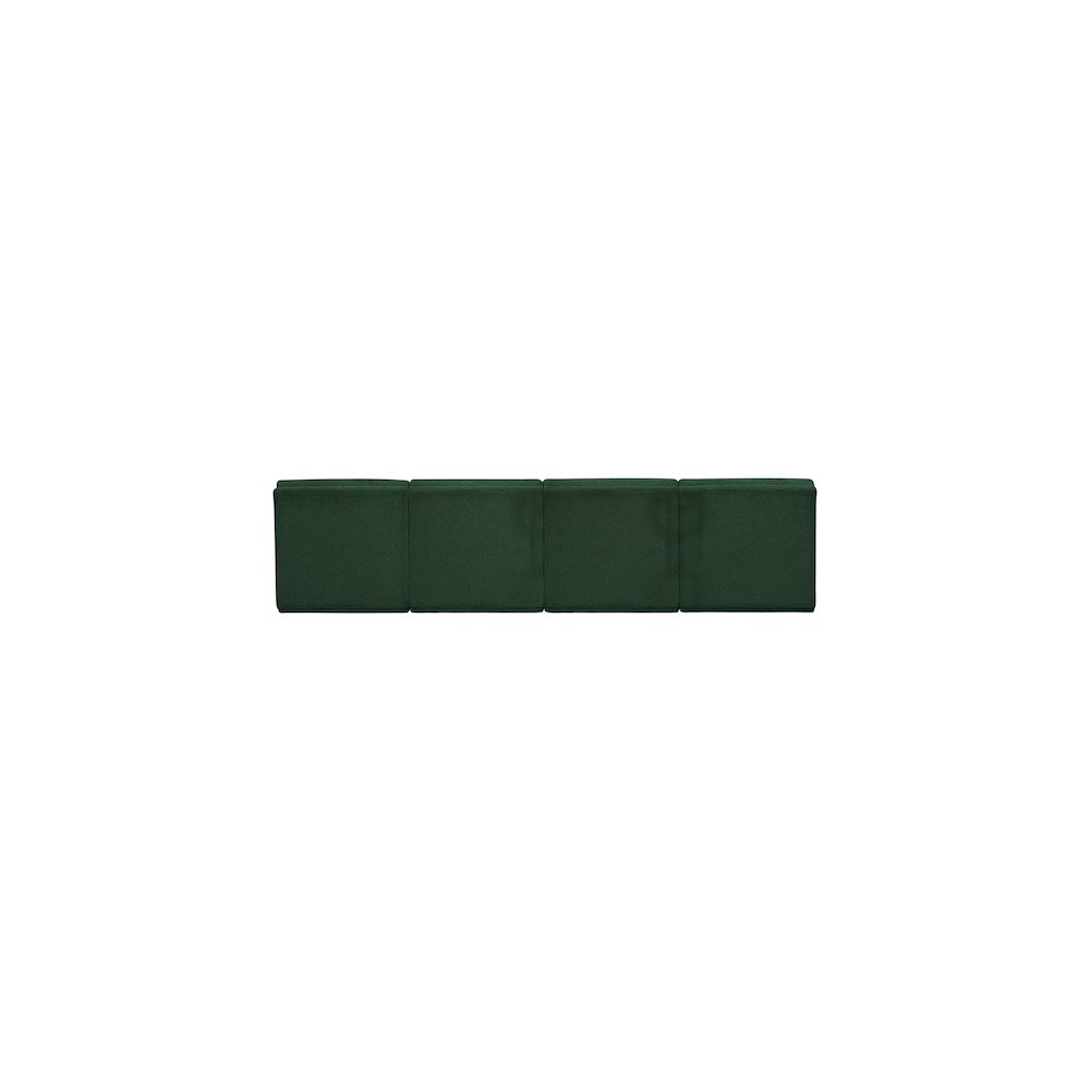 Ollie Green Boucle Fabric Modular Sofa