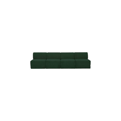Ollie Green Boucle Fabric Modular Sofa