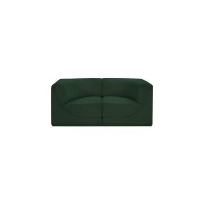 Ollie Green Boucle Fabric Modular Sofa