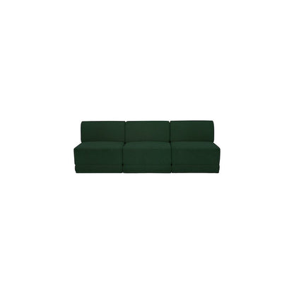 Ollie Green Boucle Fabric Modular Sofa