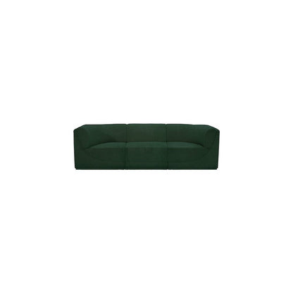 Ollie Green Boucle Fabric Modular Sofa