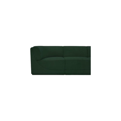 Ollie Green Boucle Fabric Modular Sectional