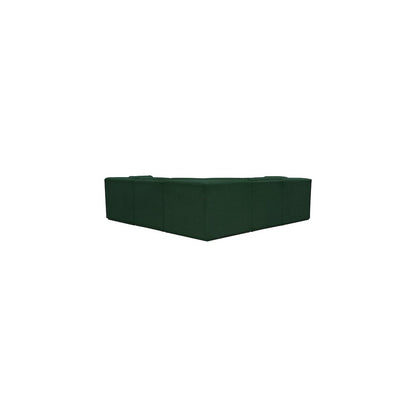 Ollie Green Boucle Fabric Modular Sectional