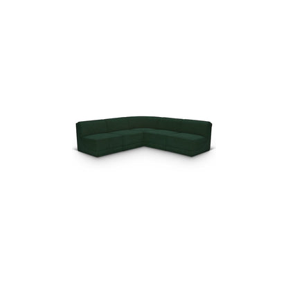 Ollie Green Boucle Fabric Modular Sectional