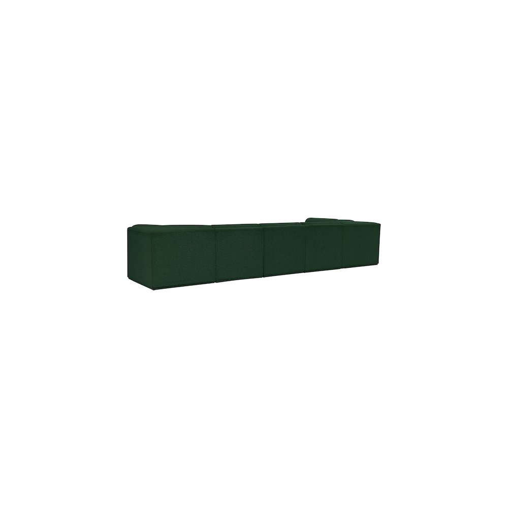 Ollie Green Boucle Fabric Modular Sectional