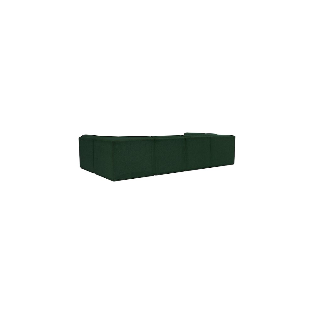 Ollie Green Boucle Fabric Modular Sectional