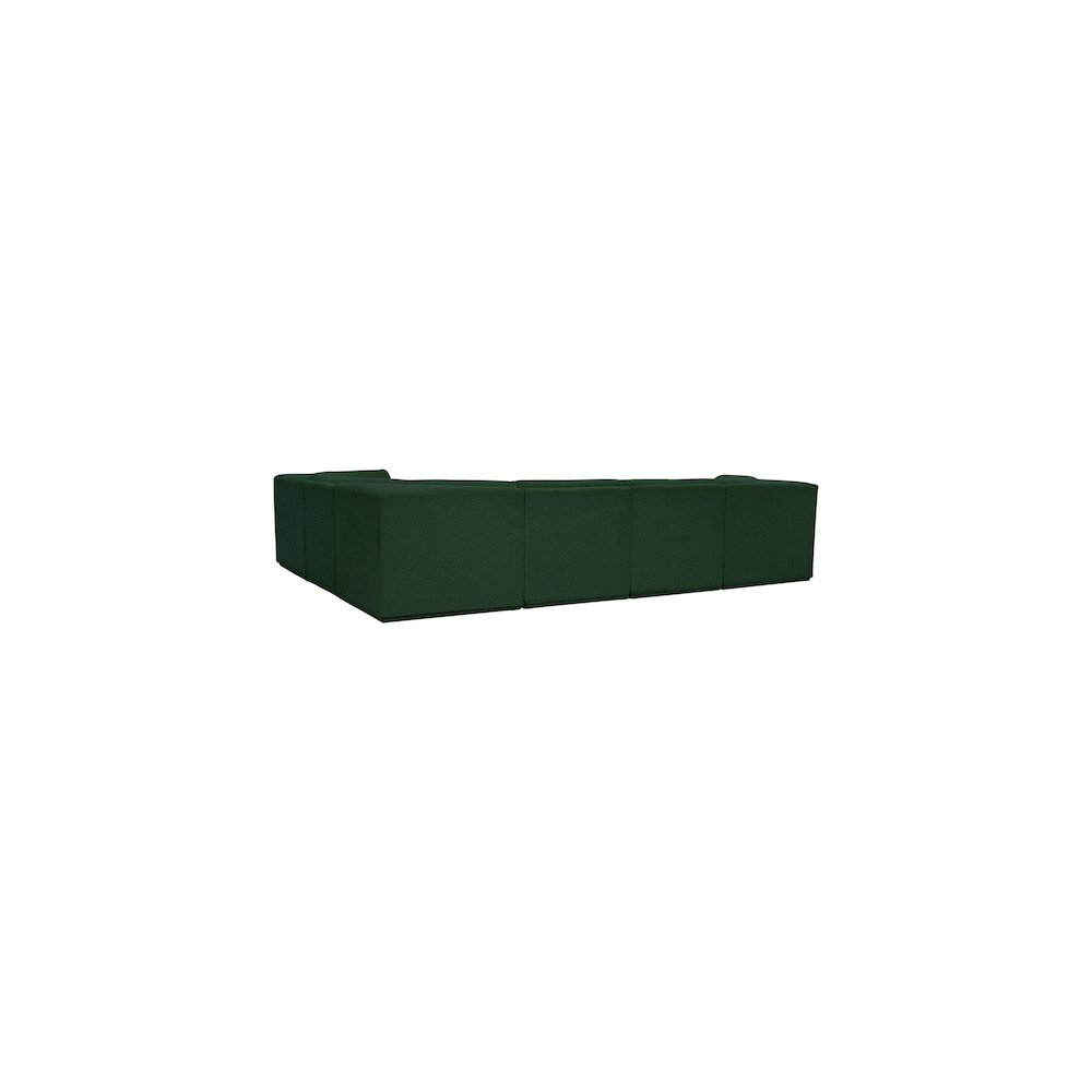 Ollie Green Boucle Fabric Modular Sectional