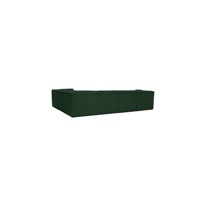 Ollie Green Boucle Fabric Modular Sectional