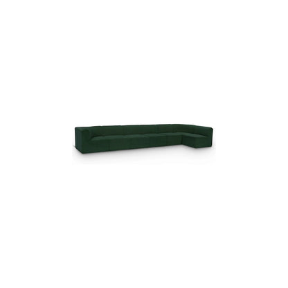 Ollie Green Boucle Fabric Modular Sectional