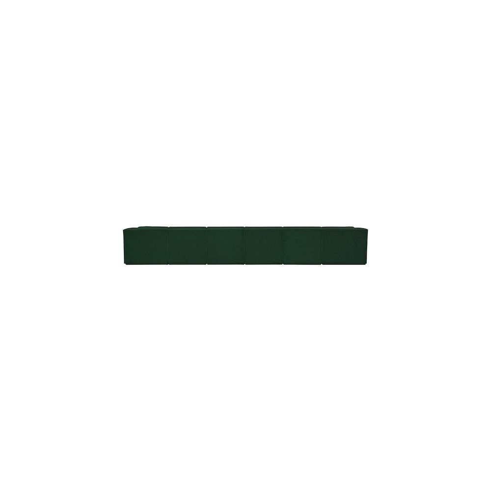 Ollie Green Boucle Fabric Modular Sectional