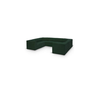 Ollie Green Boucle Fabric Modular Sectional
