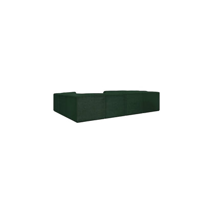 Ollie Green Boucle Fabric Modular Sectional