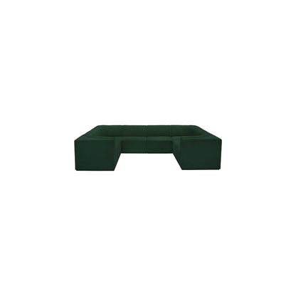 Ollie Green Boucle Fabric Modular Sectional