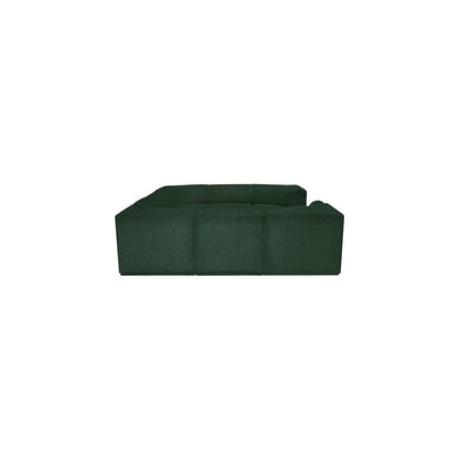 Ollie Green Boucle Fabric Modular Sectional